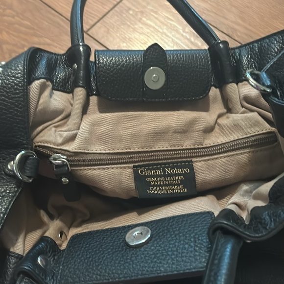 Gianni Notaro leather bag - Picture 4 of 9